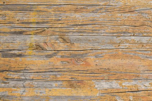 Dark yellow and brown grunge Wood Background.