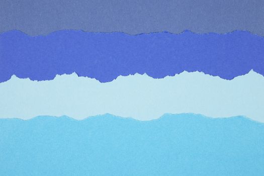 Colored torn paper strip borders.
