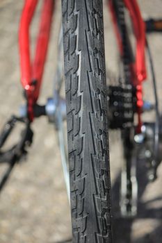 tyre mountain bike black