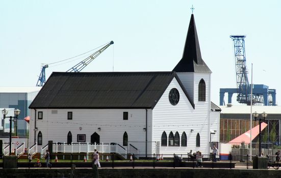 church at cardiff bay