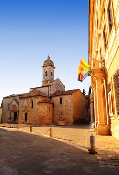 View Of The Historic Center Of Typical Medieval Town, Italy