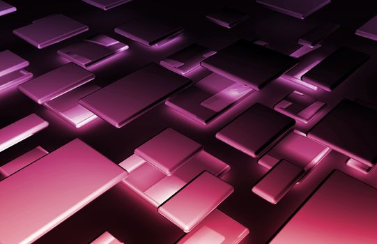Abstract Background with a Technology Theme Art