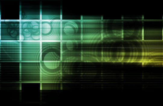 Colorful Abstract with Modern Stylish Art Effect