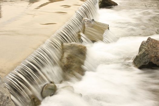 Nice water cascade with silky look - long exposure.