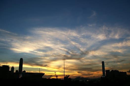 Hong Kong sunset