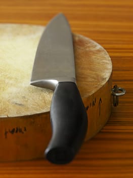 close up of asian chopping board