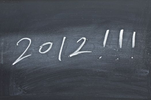 2012 on black board