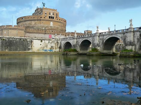 castel s.angelo in rome