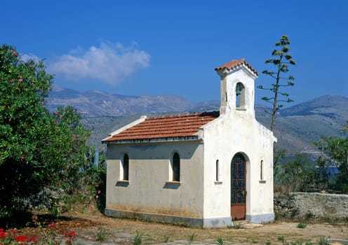 A small church on the greek island of Kefalonia