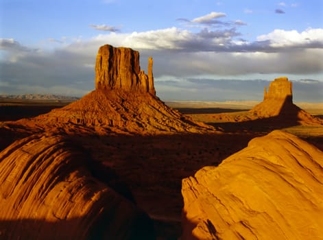 Mittens in Monument Valley, Arizona