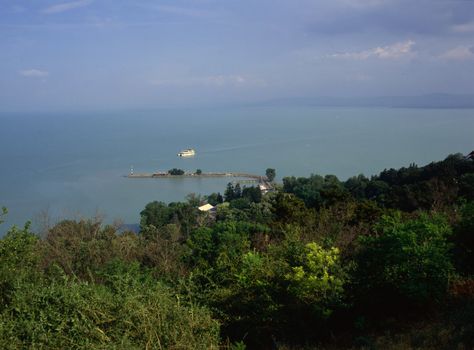 Lake Balaton in Hungary