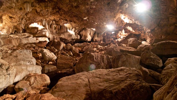 Tham Than Lot Noi Cave, Chaloem Rattanakosin National Park , Kanchanaburi, Thailand