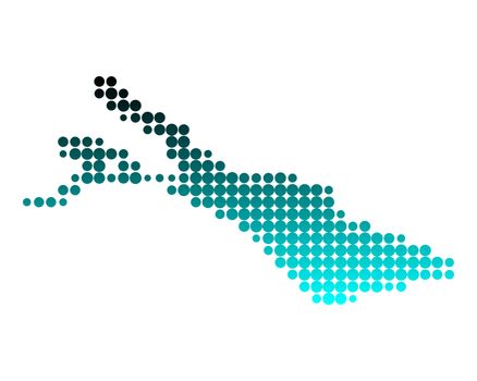 Map of Lake Constance