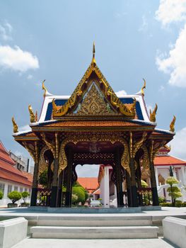 Pavilion near National Museum Bangkok area, Bangkok, Thailand