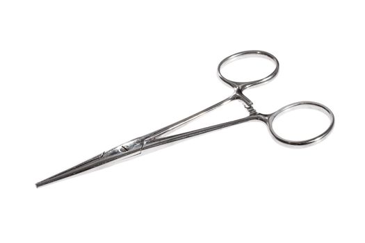surgical tool, photo on the white background 