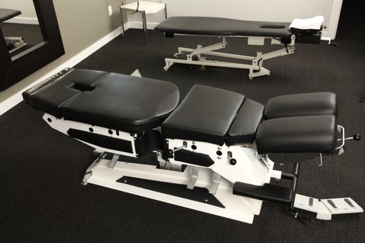 two chiropractor benches 