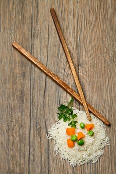 rice with vegetables