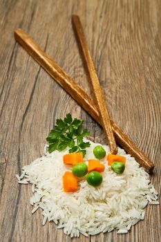 rice with vegetables