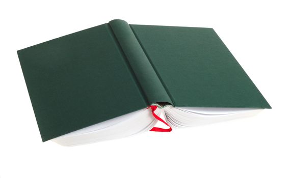 green book photo on the white background