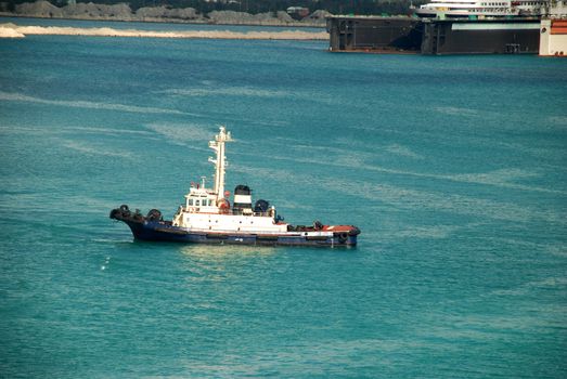 stock pictures of a boat used for transporting cargo