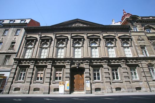 Old house in Zagreb, Croatia