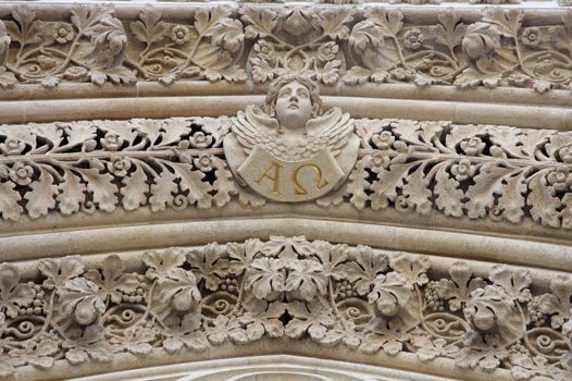 Angel, Portal of the Zagreb cathedral