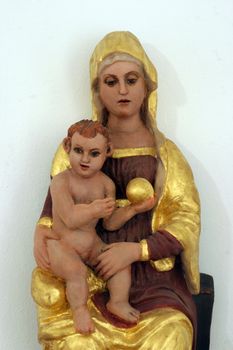 Blessed Virgin Mary with baby Jesus