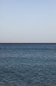 Sea and horizon