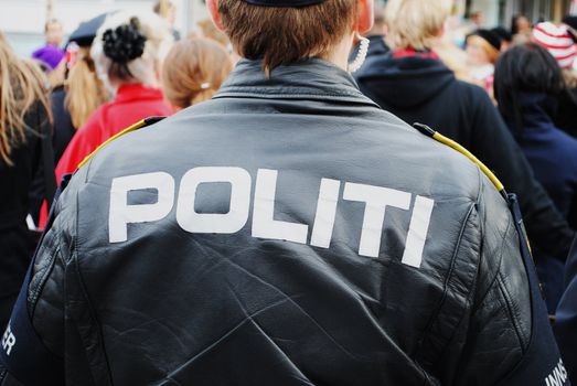 A norwegian cop.