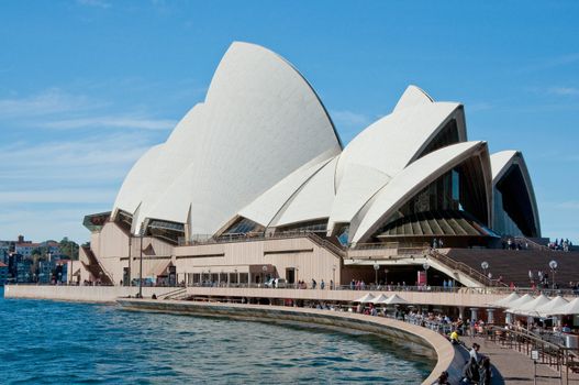 view of the opera house in sydney, australia