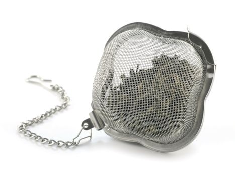 tea strainer  isolated on white background