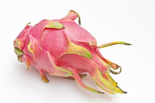 Dragon fruit isolated on white background