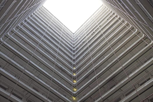 Packed Hong Kong public housing