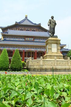 Sun Yat-sen Memorial Hall in Guangzhou, China 
