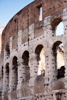 The Colosseum in Rome, Italy 