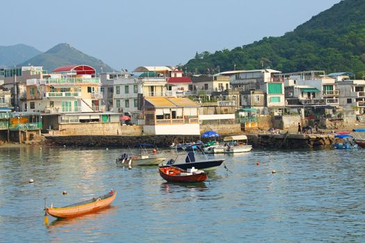 Lamma Island, one of the outlying island in Hong Kong.