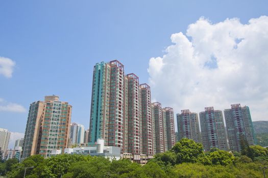 Tuen Mun, one of a Hong Kong downtown.