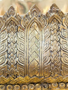 brass thai style artwork