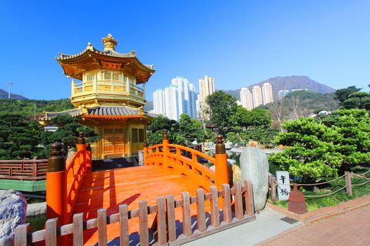 The Pavilion of Absolute Perfection in the Nan Lian Garden 

