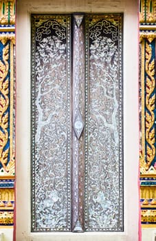 Thai Temple window style