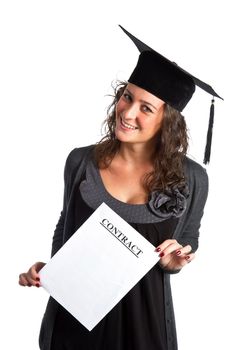 graduate girl