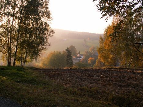 autumn picture from czech republic
