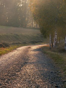 autumn picture from czech republic