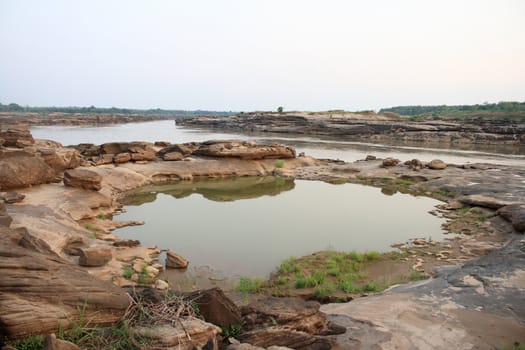 A image of Landscape and river hill