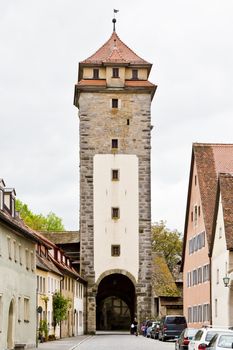 An image of the medieval town Rothenburg in Germany