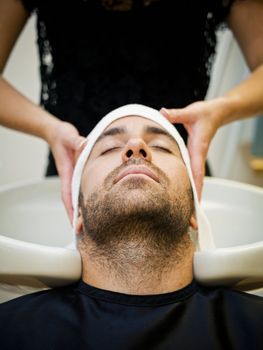 Drying Hair at the beauty shop