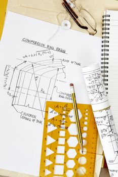 Storage tank design with calculation and template - many uses in the oil and gas industry.