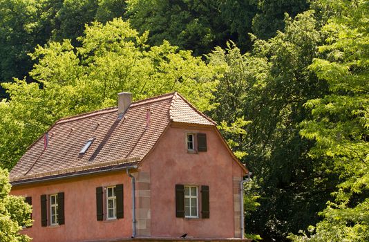An old house near the Black Forest in Germany