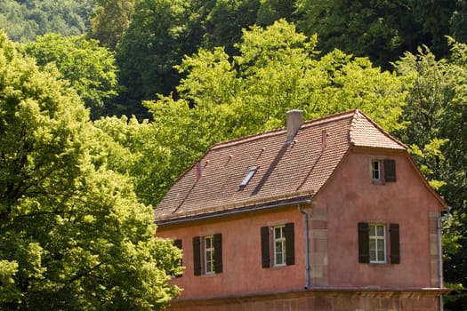 An old house near the Black Forest in Germany