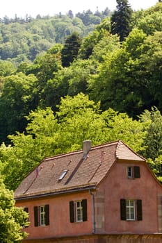 An old house near the Black Forest in Germany